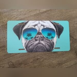 2/$25 Pug License Plate Brand New